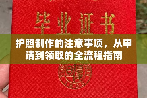 营山护照制作的注意事项，从申请到领取的全流程指南